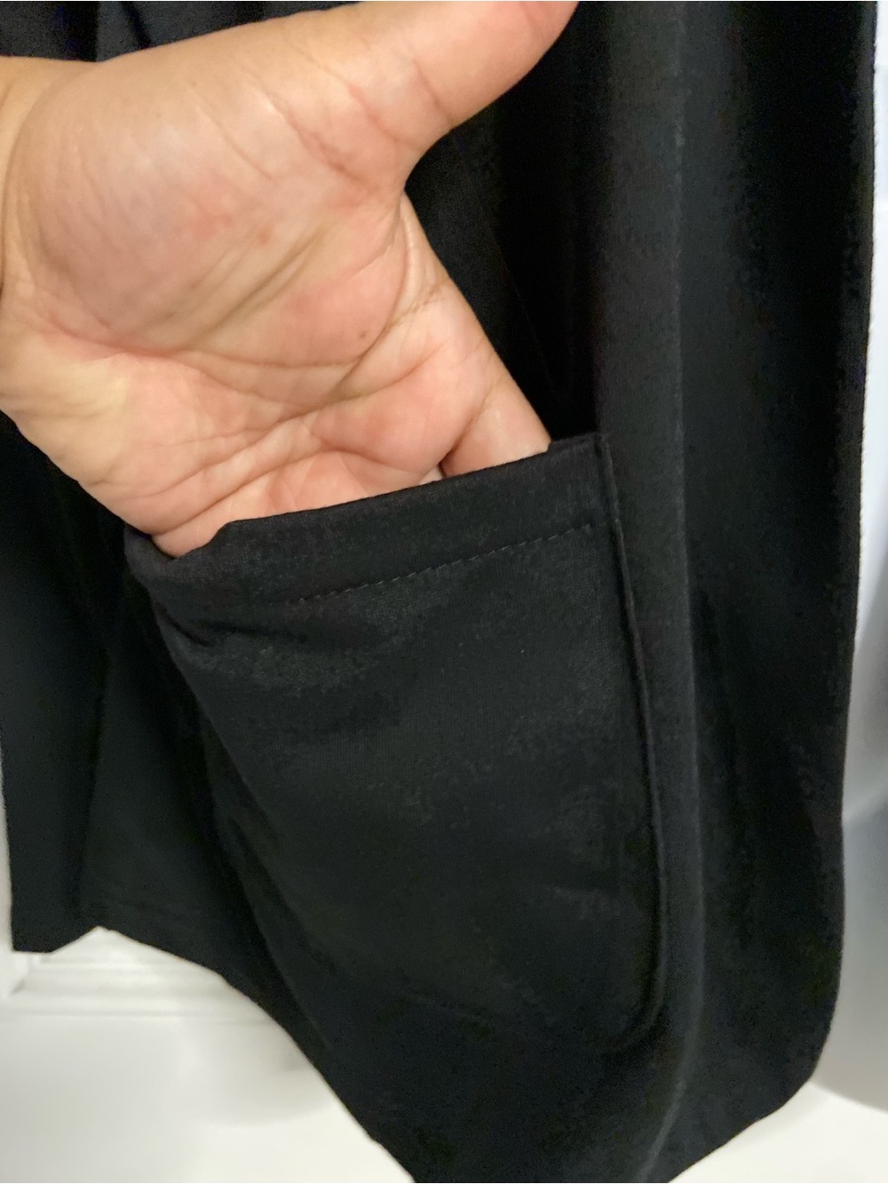 MEANEOR Black Open Front Blazer Jacket - Picture 2 of 6